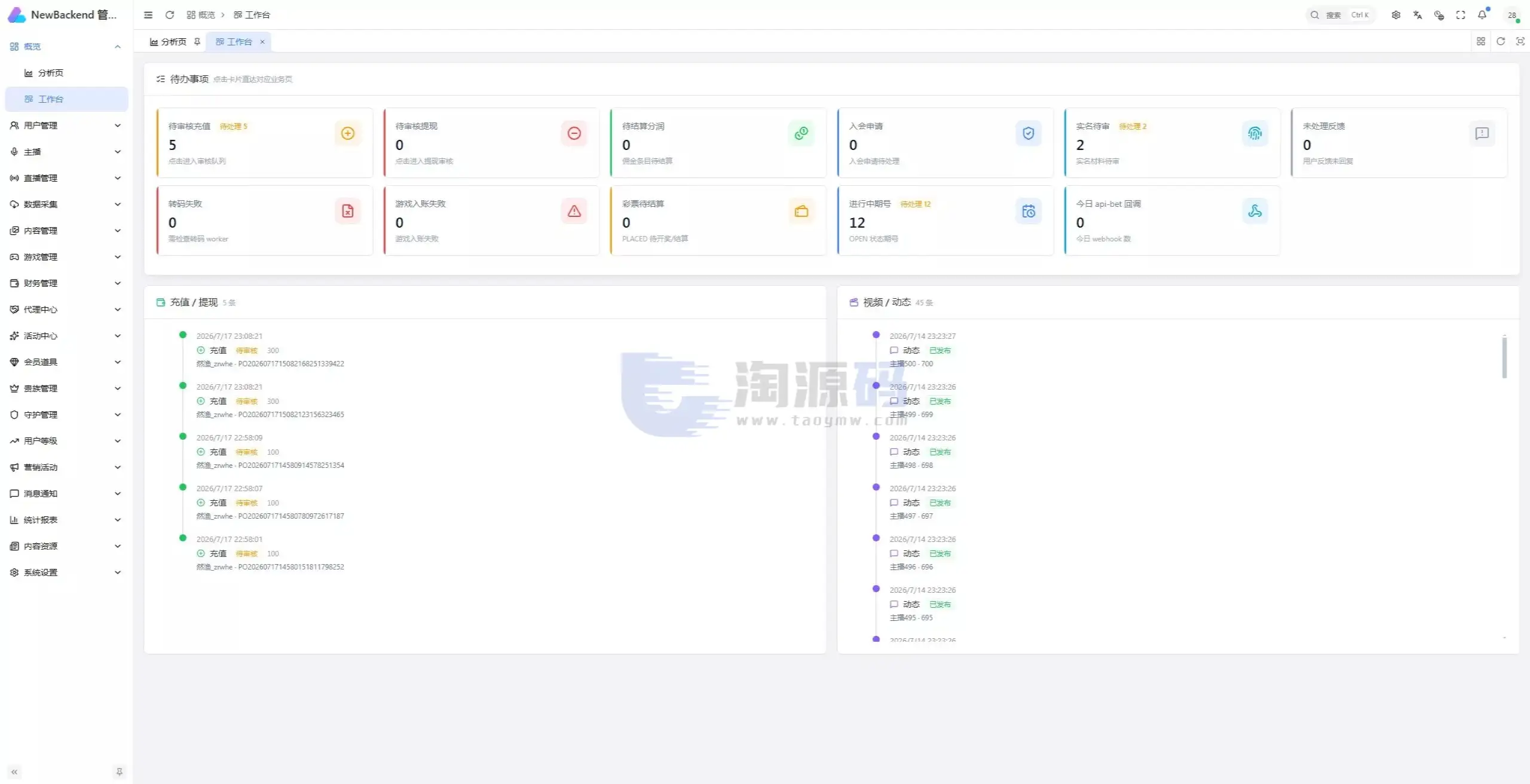 直播带互动功能全新UI彩种系统源码｜Flutter客户端+NestJS后台+Vue管理后台含部署教程带搭建文档