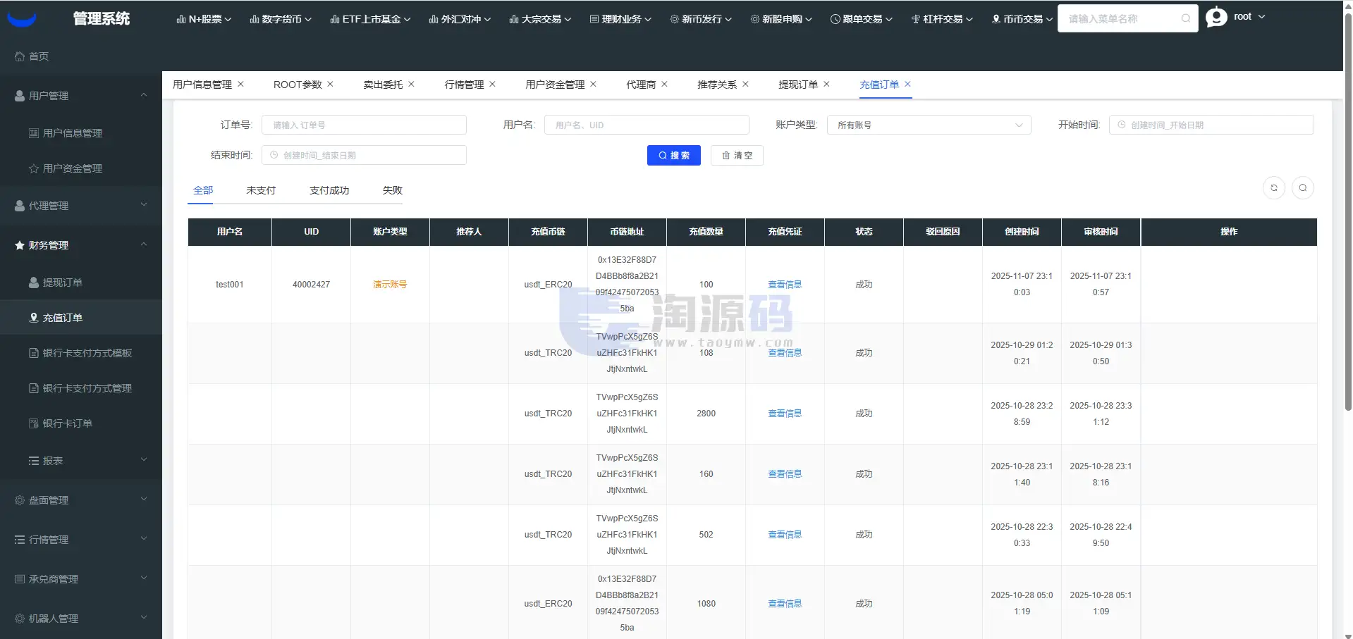 新UI综合交易平台源码 C2C功能交易 数字资产交易行情 多市场数据接口 Vue+PHP全可商用开源版