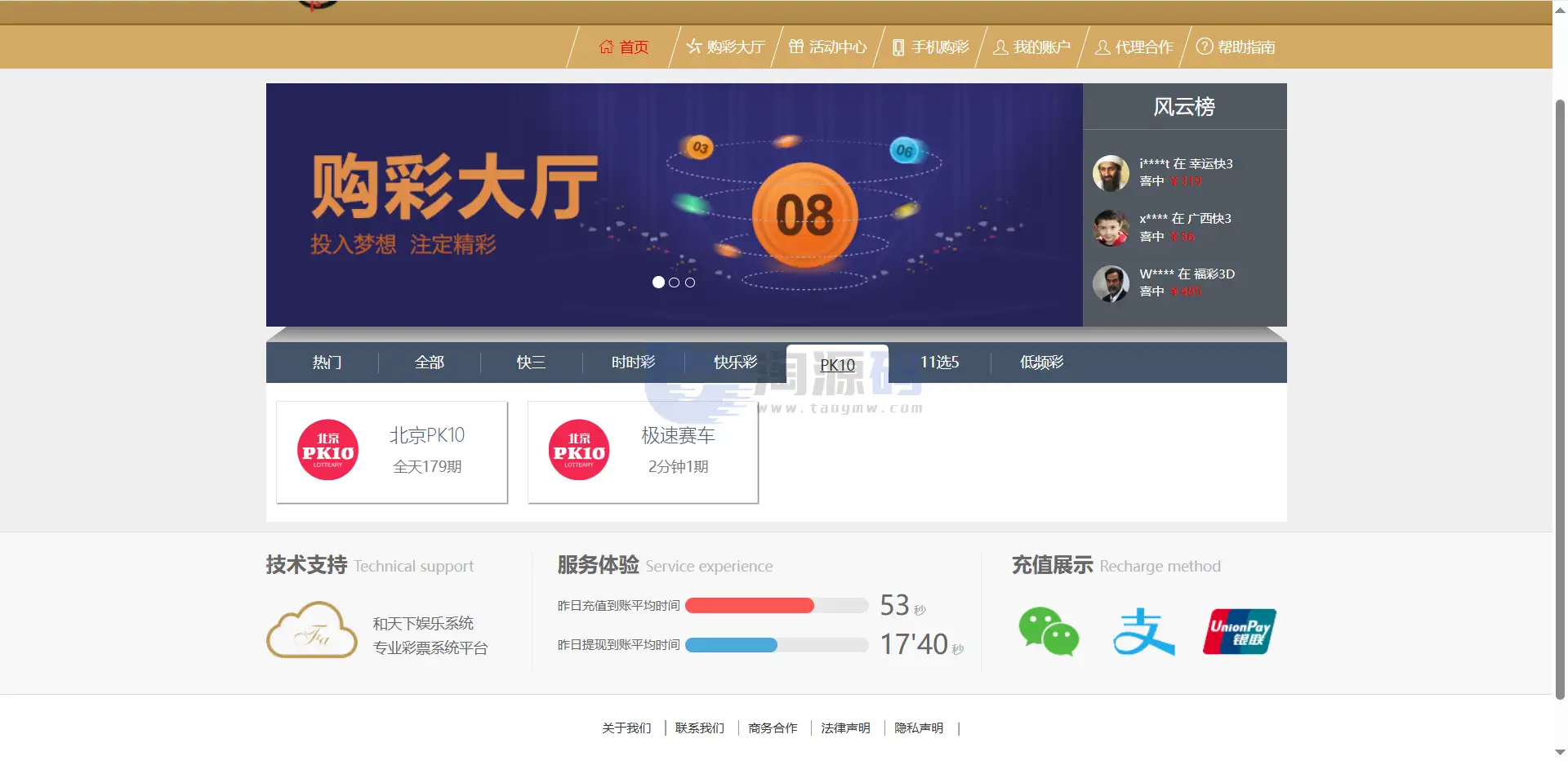 大富仿大发彩票源码|综合导航站系统|后台管理 | 预设开奖配置