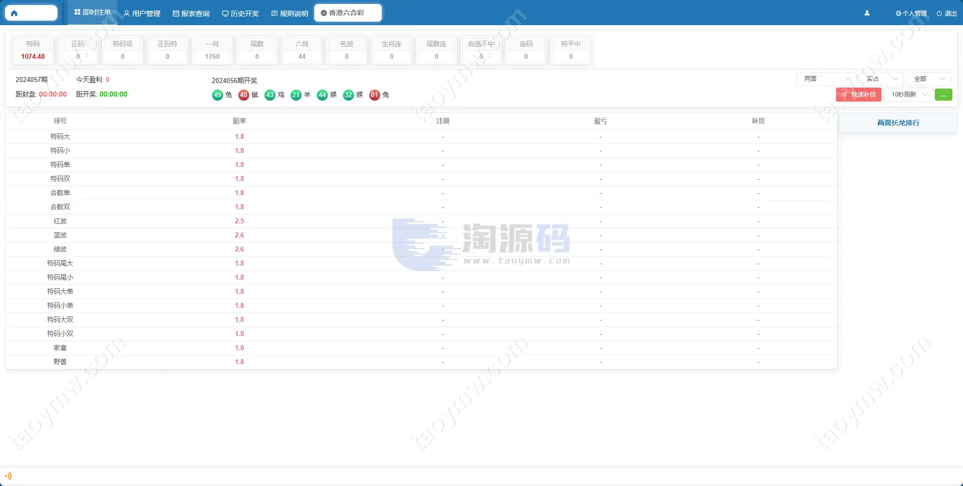 2026新版AC信誉盘源码/现金模式/ABCD盘系统番摊玩法USC升级版/后台管理带改单功能