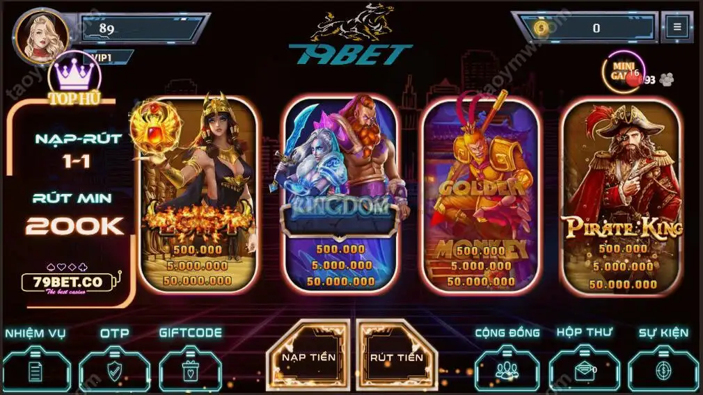 越南79Bet棋牌源码 | 改语言·捕鱼扑克电玩老虎机游戏·CocosCreator客户端·Node.js服务端运营版