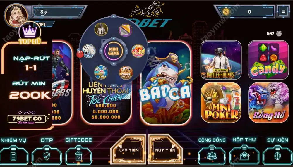 越南79Bet棋牌源码 | 改语言·捕鱼扑克电玩老虎机游戏·CocosCreator客户端·Node.js服务端运营版