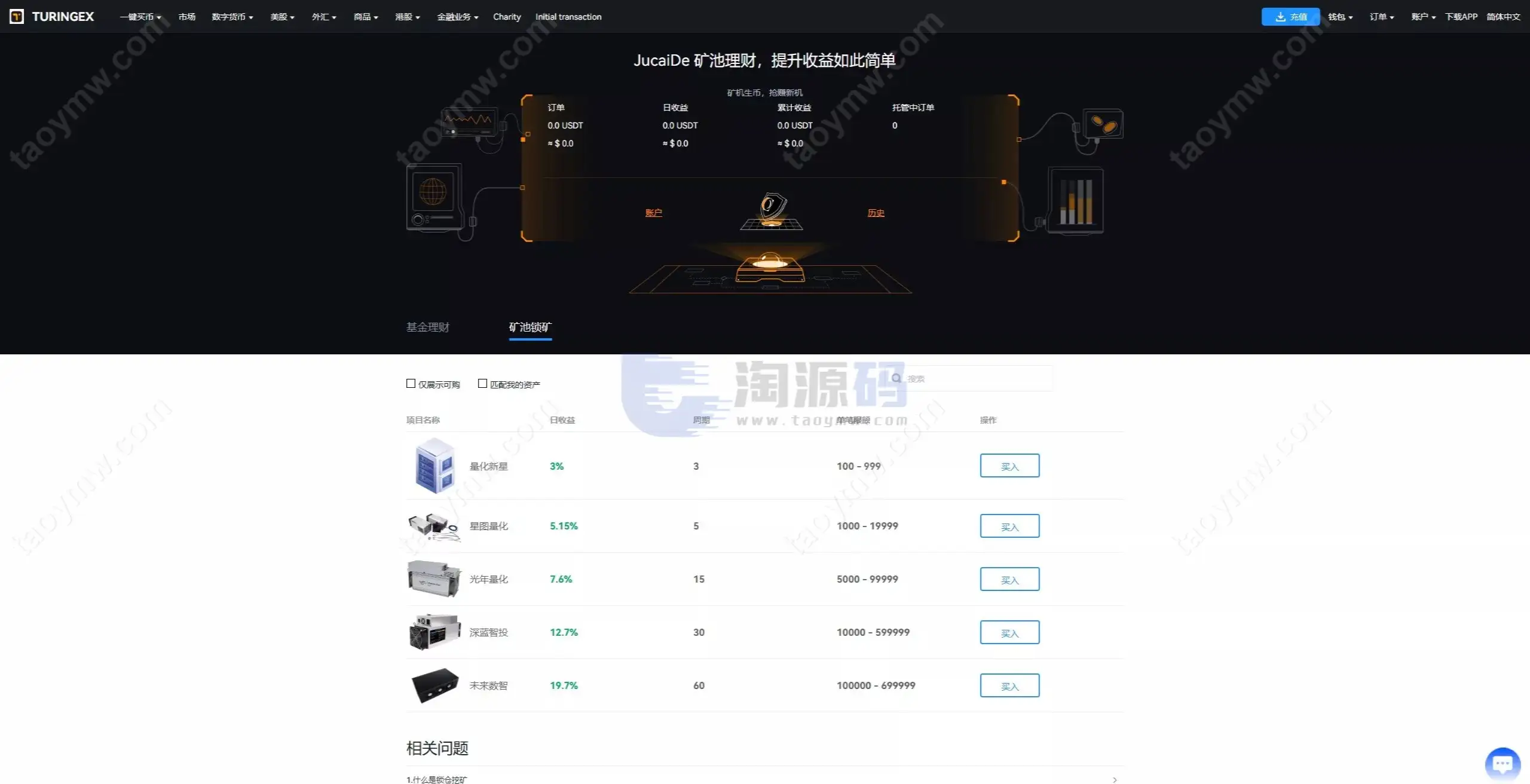 全新UI综合数字资产平台源码 C2C交易 股票 外汇系统 直播 AI问答 跟单 矿机 大宗商品交易 Vue+Java全可商用开源